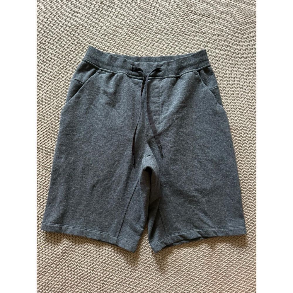 Lululemon Men's City Sweat Shorts Gray Drawstring‎ Size Small